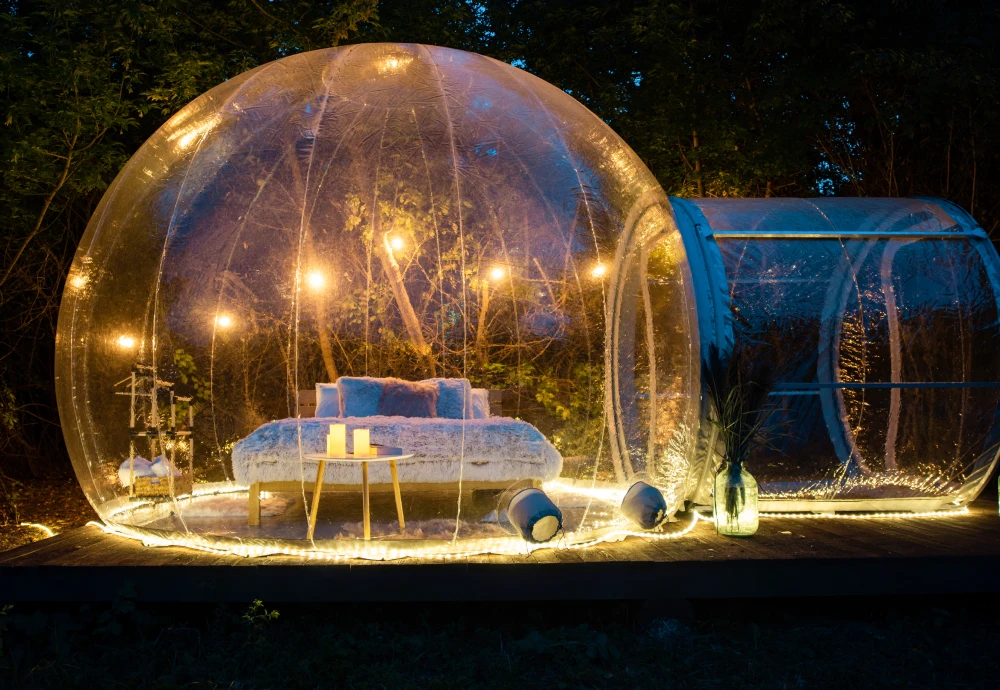 double bubble tent