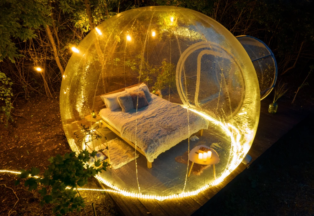 bubble tent stargaze